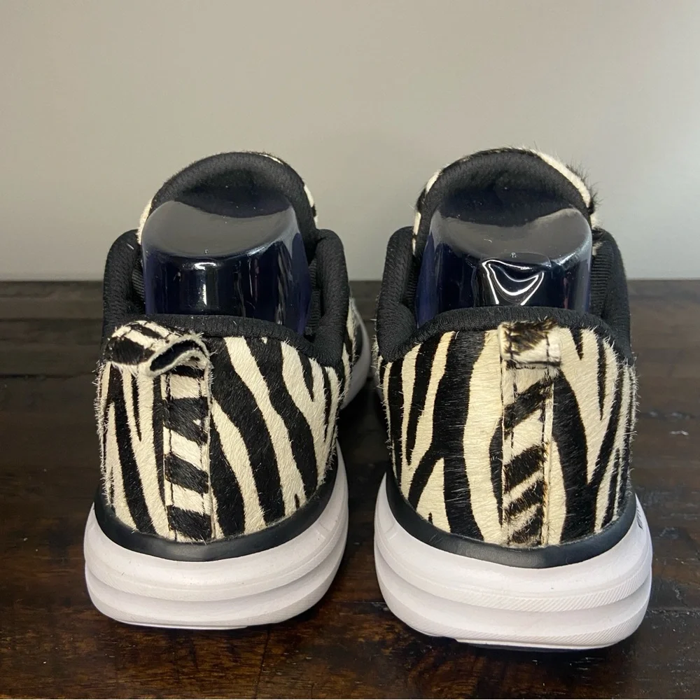 APL Athletic Propulstion Labs Women's Phantom Zebra Calf Hair Sneakers Size 7